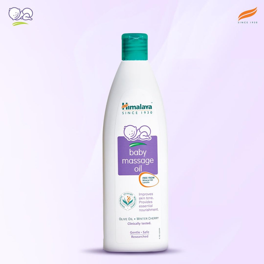 Himalaya Baby Massage Oil 100ml | All-round growth | Strong Bones & Muscles