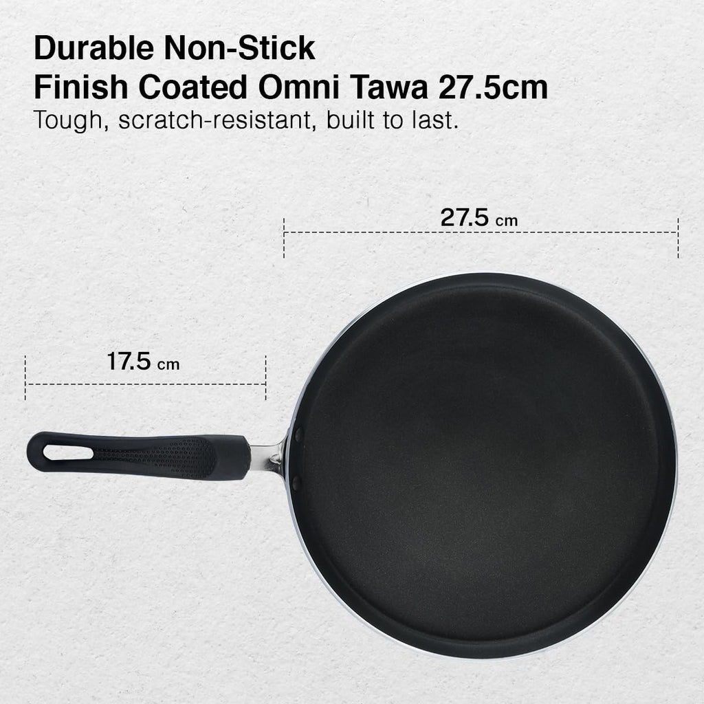 Prestige Non-Stick Dosa Tawa 27.5cm | OSP IB | Gas & Induction Compatible |