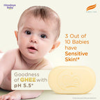 Himalaya Baby Bar with Pure Cow Ghee 75g|Buy 2 Get 1 Free