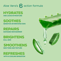 Joy Pure Aloe Light Moisturiser Skin Cream for Face, Hands & Body (500ml)