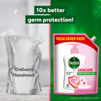 Dettol Liquid Handwash Refill – Skincare Hand Wash- 1350ml