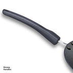 Prestige OMG DLX Concave Induction Base Non-Stick Aluminium Tawa, 250mm, Black