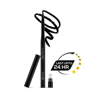 RENEE Hard Black Kajal Pen with Sharpener | 24 Hrs Stay