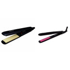 VEGA Classic Hair Crimper With Quick Heat Up & Ceramic Coated Plates, (VHCR-01), Black & VEGA Adore Hair Straightener with Ceramic Coated Plates...