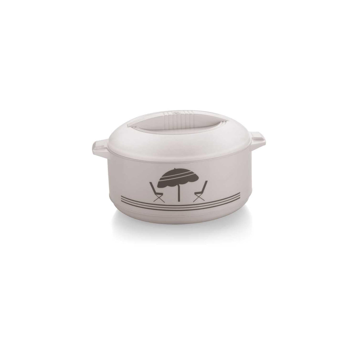 CELLO Chef Plastic Casserole, 1.5 litres, White