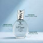 Ramsons - U R SWEET Eau De Parfum | 30 ML |Perfume For Women | TN - Peach, Plum, Orange Blossom, Green Leafy | MN - Honey, Jasmine, Rose, Lily of the Valley...