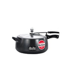 Hawkins 6.5 Litre Contura Black XT Pressure Cooker, Hard Anodised Inner Lid Cooker, Induction Cooker, Black (CXT65)