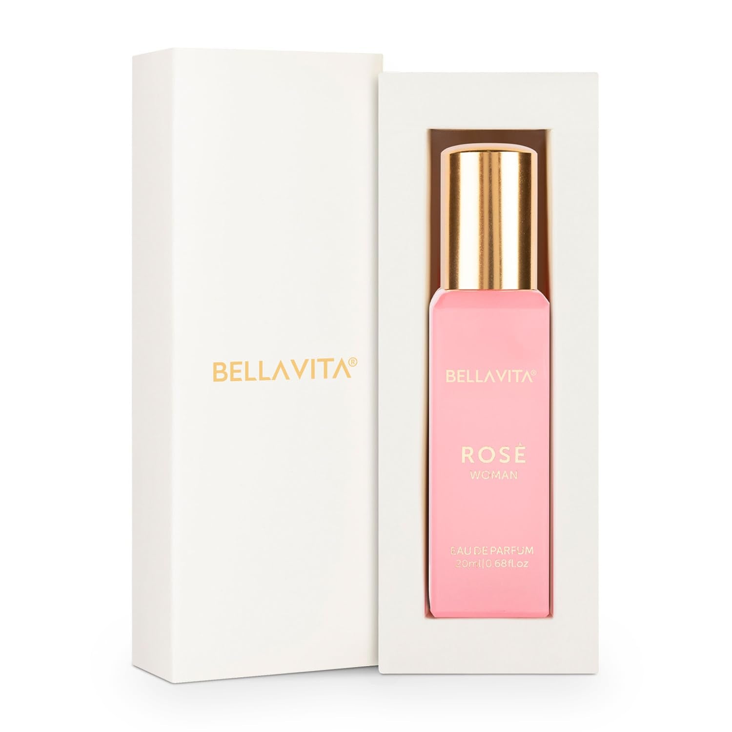 Bella Vita Luxury Organic Luxury Rose Woman Eau De Parfum Liquid Perfume for Women with Woody Rose, Jasmine, Black Currant, Vanilla & Amber | Long...