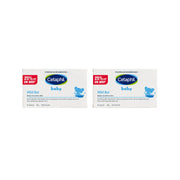 Cetaphil Baby Mild Cleansing Bar for Newborns & Babies 100 gm | With Shea Butter, Avocado Oil & Olive Oil | Gentle, Hypoallergenic, Pediatrician Recommended | Dry & Sensitive Skin (Pack of 2)