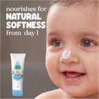 Johnson's Baby Milk and Rice Cream, 200g | Face & Body Cream for All Skin Types Including Sensitive Skin | With Milk Protein