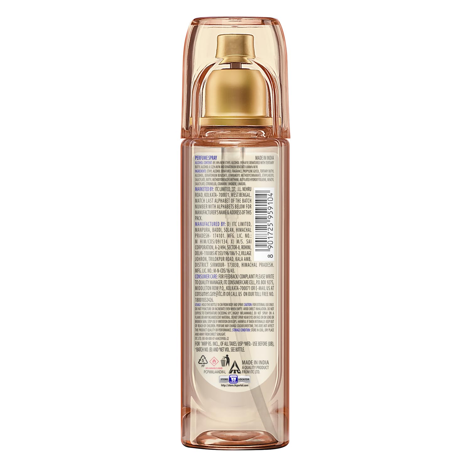 Engage W2 Perfume Spray for Women 120ml | Floral & Fruity |Berries, Orchid, Vanilla | 24 hr Freshness | Long Lasting | No Parabens | No Silicones|...