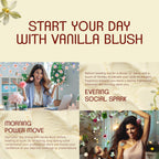 Yardley London Vanilla Blush Eau De Parfum (EDP) for Women, 50ml – Natural Essential Oils, Sweet Gourmand Perfume | Vanilla & Rose Fragrance