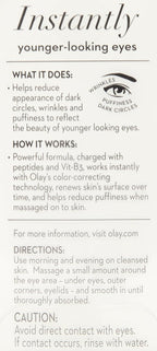 Olay Ultimate Eye Cream | Reduces Dark Circle, Wrinkles and Puffiness | With Peptides and Niacinamide l Normal, Oily, Dry & Combination Skin l Paraben...