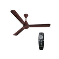 Crompton Energion Hyperjet 1200mm BLDC Ceiling Fan | Point Anywhere Remote Control | BEE 5 Star Rated Energy Efficient | Superior Air Delivery | Anti-Rust | 2 Year Manufacturer Warranty | Brown