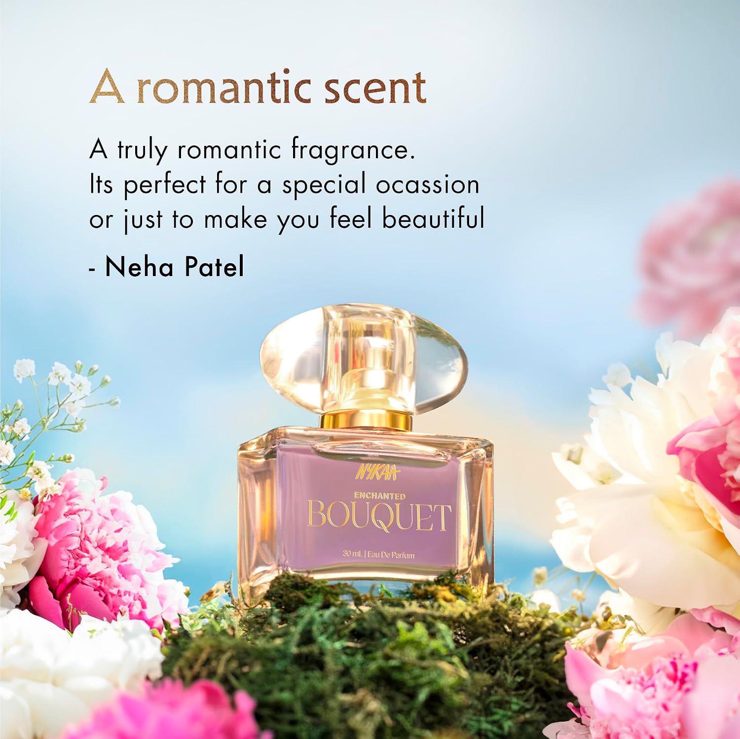Nykaa Enchanted Bouquet Long Lasting EDP| Fruity Floral Perfume for Women | Day to Night Fragrance | Peony & Strawberry| Everyday Perfume for Her |...