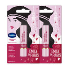 Vaseline Parisian Pink Emily in Paris Limited Edition Pink Tinted Lip Balm Stick 3g (Pack of 2)
