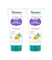 Himalaya Gentle Baby Cream 200ml | No.1 Doctor-Prescribed Brand | Nourishes & Extra Soft Skin | pH 5.5 Formulation | Safe for Newborns (Pack of 2)
