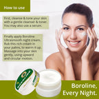 Boroline Ultra Smooth Night Cream For Dry Skin 100 Gm X 2