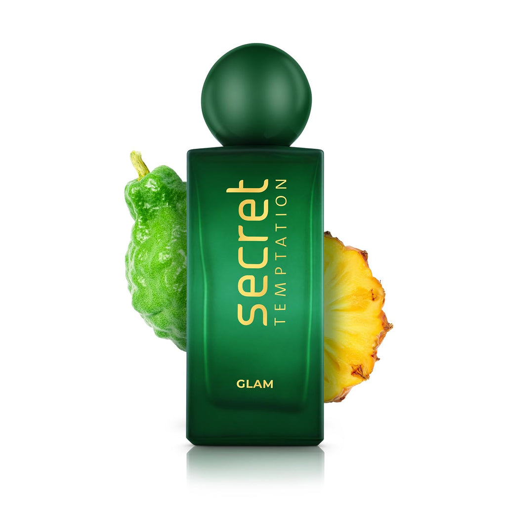 Secret Temptation Glam Perfume for Women, 100ml | Premium Perfume with Long-Lasting Scent | Elegant & Classy Fragrance |Gift for Women