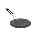 Prestige Durastone Hard Anodised Non-Stick Omni tawa(24.5 cm)|6 Layers Extra Durable Stone Coating|