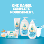 Johnson's Baby Milk and Rice Cream, 200g | Face & Body Cream for All Skin Types Including Sensitive Skin | With Milk Protein