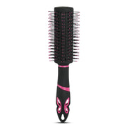 AGARO Delight Round Hair Brush with Strong & flexible boar bristles having Anti static ball tips