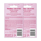 Vaseline Parisian Pink Emily in Paris Limited Edition Pink Tinted Lip Balm Stick 3g (Pack of 2)