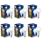 Philips 26-watt LED Bulb |AceBright High Wattage LED Bulb|Base: B22 Light Bulb for Home | Crystal White, Pack of 6