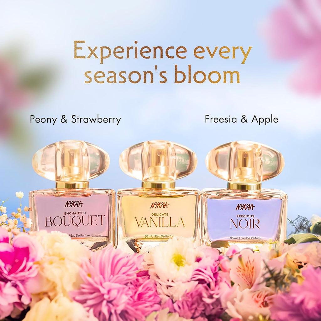 Nykaa Enchanted Bouquet Long Lasting EDP| Fruity Floral Perfume for Women | Day to Night Fragrance | Peony & Strawberry| Everyday Perfume for Her |...