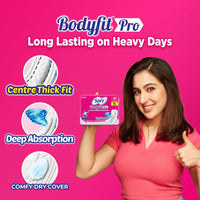 Sofy AntiBacteria XL+ - 323mm | 44 Countpads |For Women Sanitary Pads | Keep Skin Dry | 6 Layer Deep Absorption | Herbal Sheild | Hygiene & Herbs | XX-Large