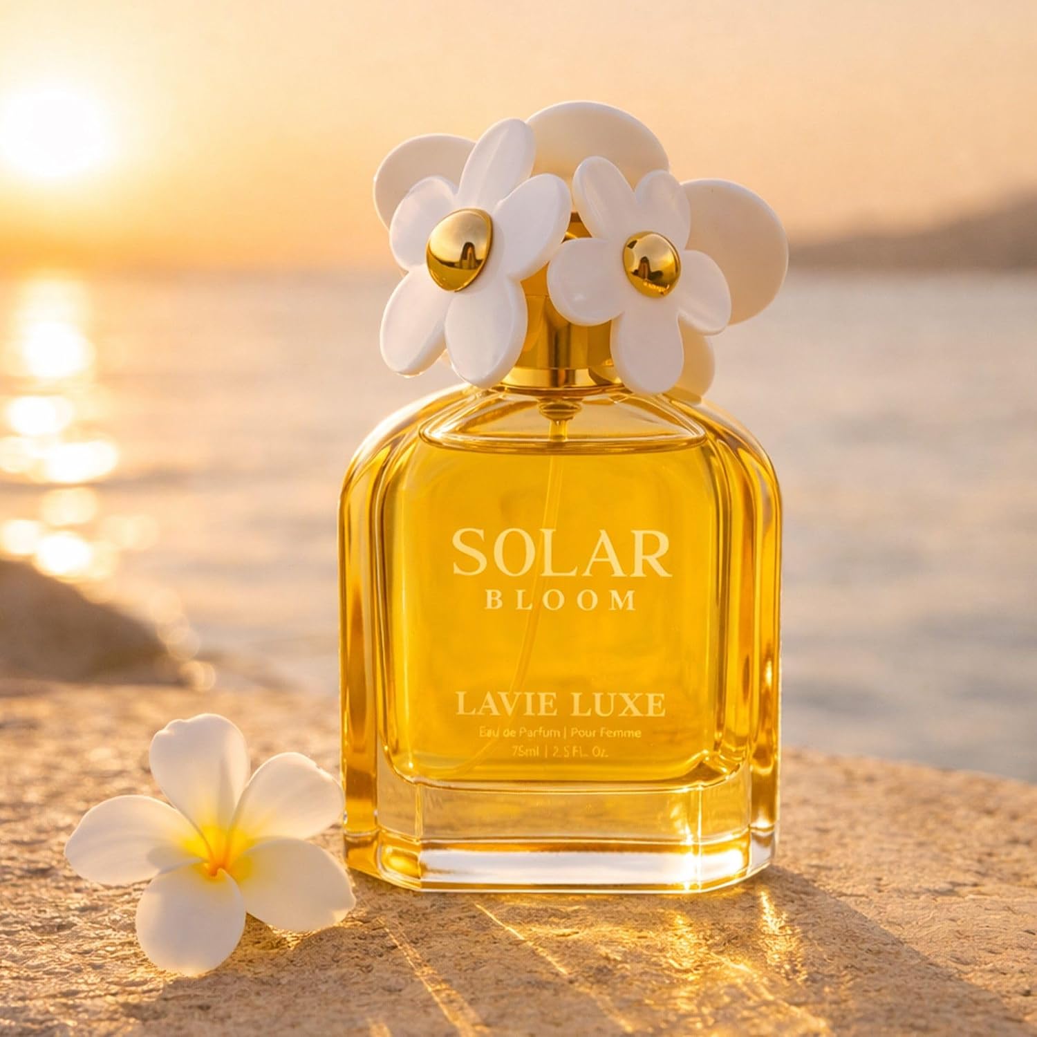Lavie Luxe Solar Bloom Eau De Parfum | Luxury Collection 75ml Perfume | Perfume for Women