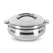 MILTON Sphere 2500 Stainless Steel Casserole, 2.33 Litre, Silver |