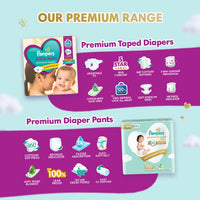 Pampers Active Baby Taped Diapers, Small size diapers, (S) 92 count, taped style custom fit | Taped Style, Custom Fit