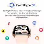 REDMI Watch Move 1.85 Premium AmoLED,14 Day Battery,Best Accuracy,Dual Core Processor Smartwatch (Black Drift Strap, Free Size)