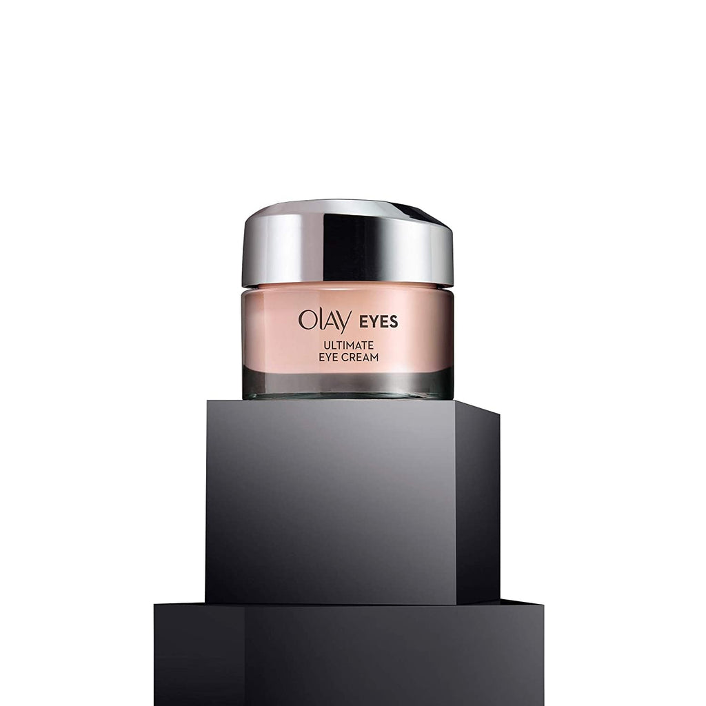 Olay Ultimate Eye Cream | Reduces Dark Circle, Wrinkles and Puffiness | With Peptides and Niacinamide l Normal, Oily, Dry & Combination Skin l Paraben...