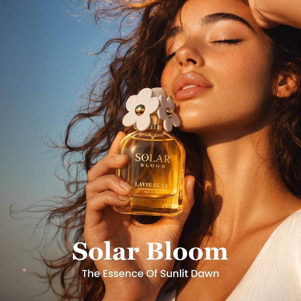 Lavie Luxe Solar Bloom Eau De Parfum | Luxury Collection 75ml Perfume | Perfume for Women