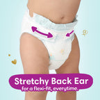 Pampers Active Baby Taped Diapers, Small size diapers, (S) 92 count, taped style custom fit | Taped Style, Custom Fit