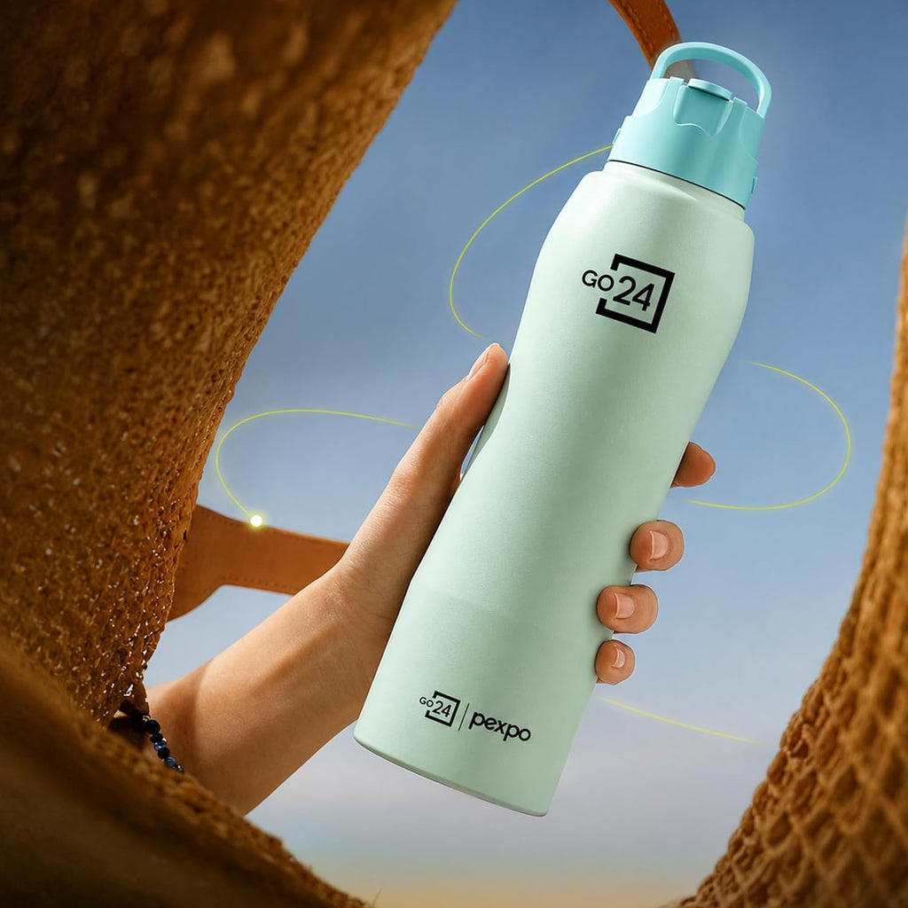 Stainless Steel Water Bottle Belly Sea Green 750ml