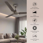 Orient Electric Apex-FX 1200mm Ceiling Fan for Home| BEE 1 Star Rated Energy Efficient Fan| Rust Resistant |