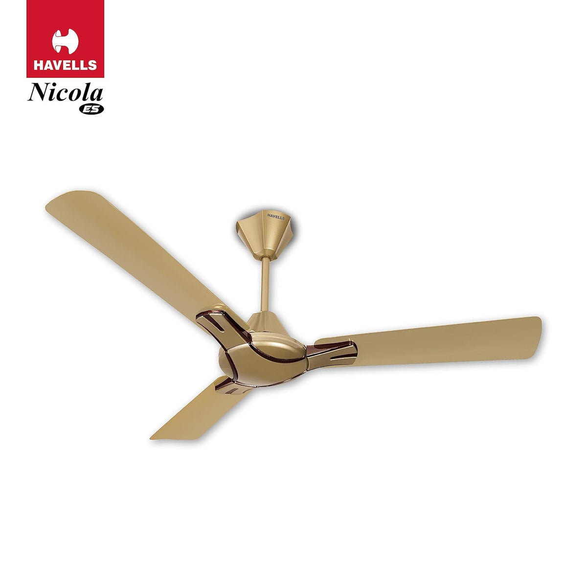 Havells Nicola 1200mm High Performance at Low Voltage (HPLV) Ceiling Fan (Bronze Copper)
