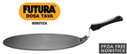 Hawkins Futura Non Stick Dosa Tawa, 33cm, Black & Futura Nonstick Dosa Tava, 28 cm, Black Combo