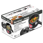 Hawkins 2 Litre Instaa Pressure Cooker, Induction Inner Lid Cooker, Tall Body Hard Anodised Cooker, Black (IIH2T)