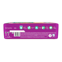 Pampers Active Baby Taped Diapers, Small size diapers, (S) 92 count, taped style custom fit | Taped Style, Custom Fit