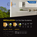 Crompton MOUNTAIR NEW 6" WOODEN EXHAUST FAN Pack of 1