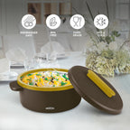 MILTON Micronova Jr. Gift Set Inner Stainless Steel Casserole, Set of 3 (380 ml, 775 ml, 1345 ml)