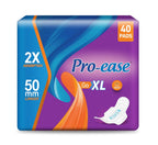 Pro Ease Go XL | 40 Pads | Sanitary Pads for Women