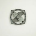 Crompton Transair 6 inch Anti-Rust Metal Body Exhaust (Ventilation) Fan | Sturdy Metal Body & Blades | Front Guard | 320 CMH Superior Air Flow | 2 Year Warranty | Grey