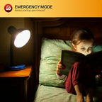 wipro Garnet 11W LED Emergency Bulb | Cool Day White (6500K) | B22 LED Bulb Base | Inverter Bulb for home, with upto 3.5 Hours battery back up| Li-ion...
