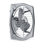 Orient Electric Hill Air 225mm Electric Exhaust Fan for Bathroom and Kitchen | Front-guard and Powder-coated Body | 2-year Warranty (Dark Grey)