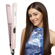 Vega K Shine Hair Straightener for Women with Keratin Infused Plates to Minimise Hair Damage